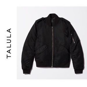 Aritzia Talula Whitby Filled Bomber Jacket